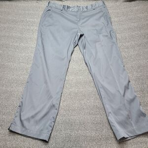 Nike Golf Pants Mens 38x30 Gray Dri-FIT Performance Stretch Lightweight Chino